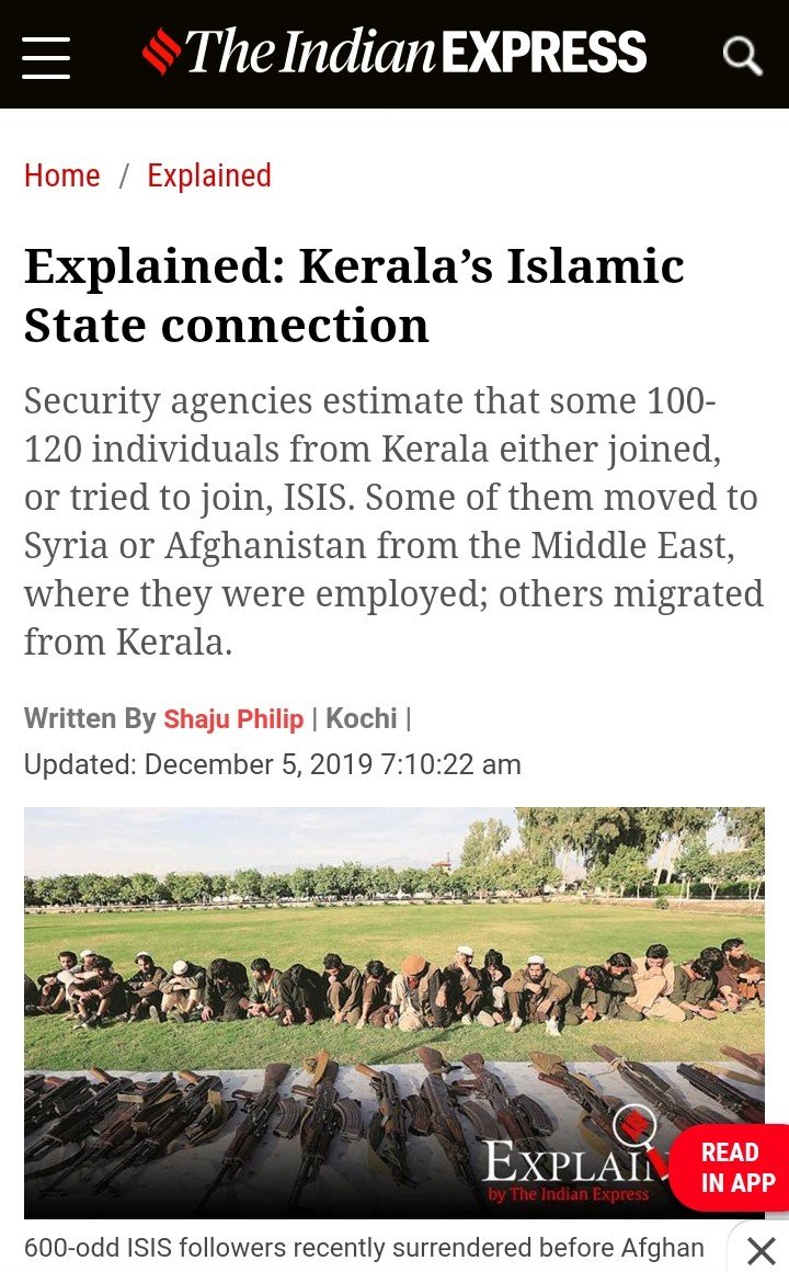 kanchi_88's tweet image. DID YOU KNOW

Kerala is the hot spot for Isis in india

Bas yehi batana tha 🙏🏼