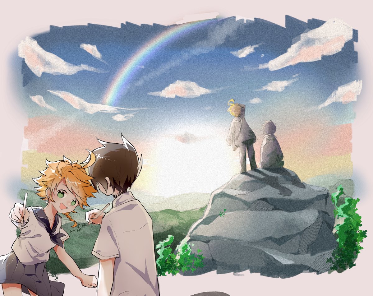 Crystalslj1999's tweet image. #レイエマ 
Draw some stories together~