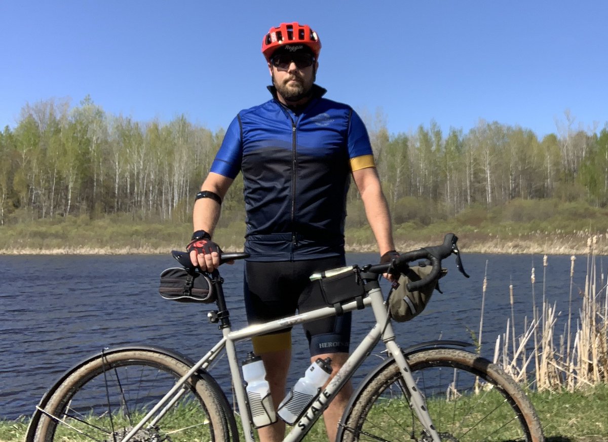 QBCycling's tweet photo. #OPMF #RollCallChallenge completed today - 271km for the 271 heroes we honour today.  Proud of our @QBCycling riders and our fellow @CanadianR2R colleagues who rode for #HeroesInLife this week.  @Nat_Div_RCMP @RCMPONT https://t.co/i6tYpStgA7