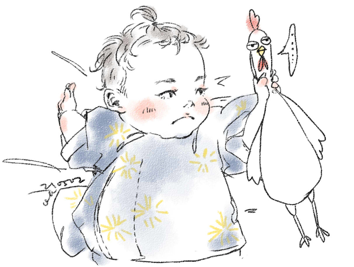Doodle- Friend's baby #sketch pixiv.net/artworks/89560…