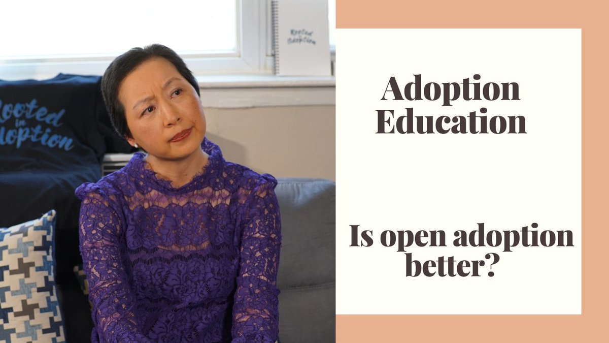 As an adoptee who grew up in a closed adoption, I've always wondered if I would not have felt a hole in heart if I had known my first mother. Check out my latest episode on "Adoption Education".youtu.be/KP04tZN0ang