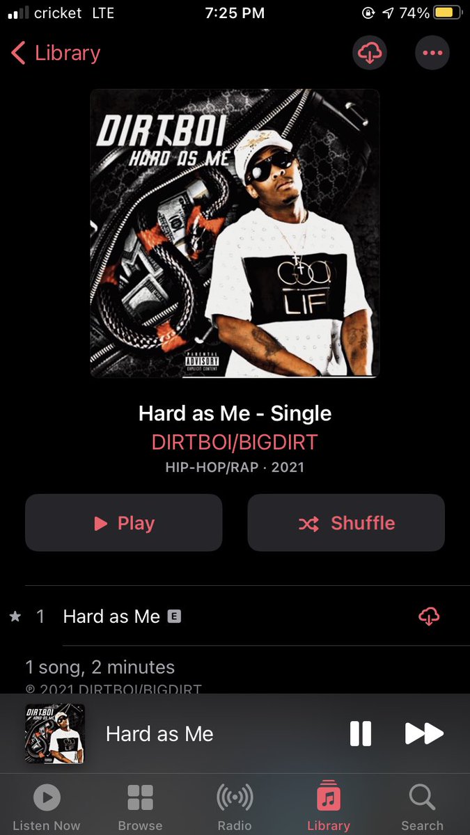 BIGDIRT100's tweet photo. Hard as me out now on all major platforms https://t.co/9xtDzIccwg