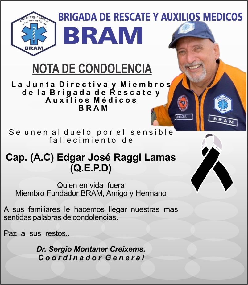 Hoy Nuestro Dios Padre llamó a su lado a Quien en vida fuera un gran hombre primeramente, hombre que ayudó a muchos sin saber su nombre y quien dedicó su vida, a salvar vidas. Q.E,P.D.
LOS PILOTOS NUNCA MUEREN, SOLO VUELAN MÁS ALTO #bramsomostodos #vuelaalto33 #bramdeluto