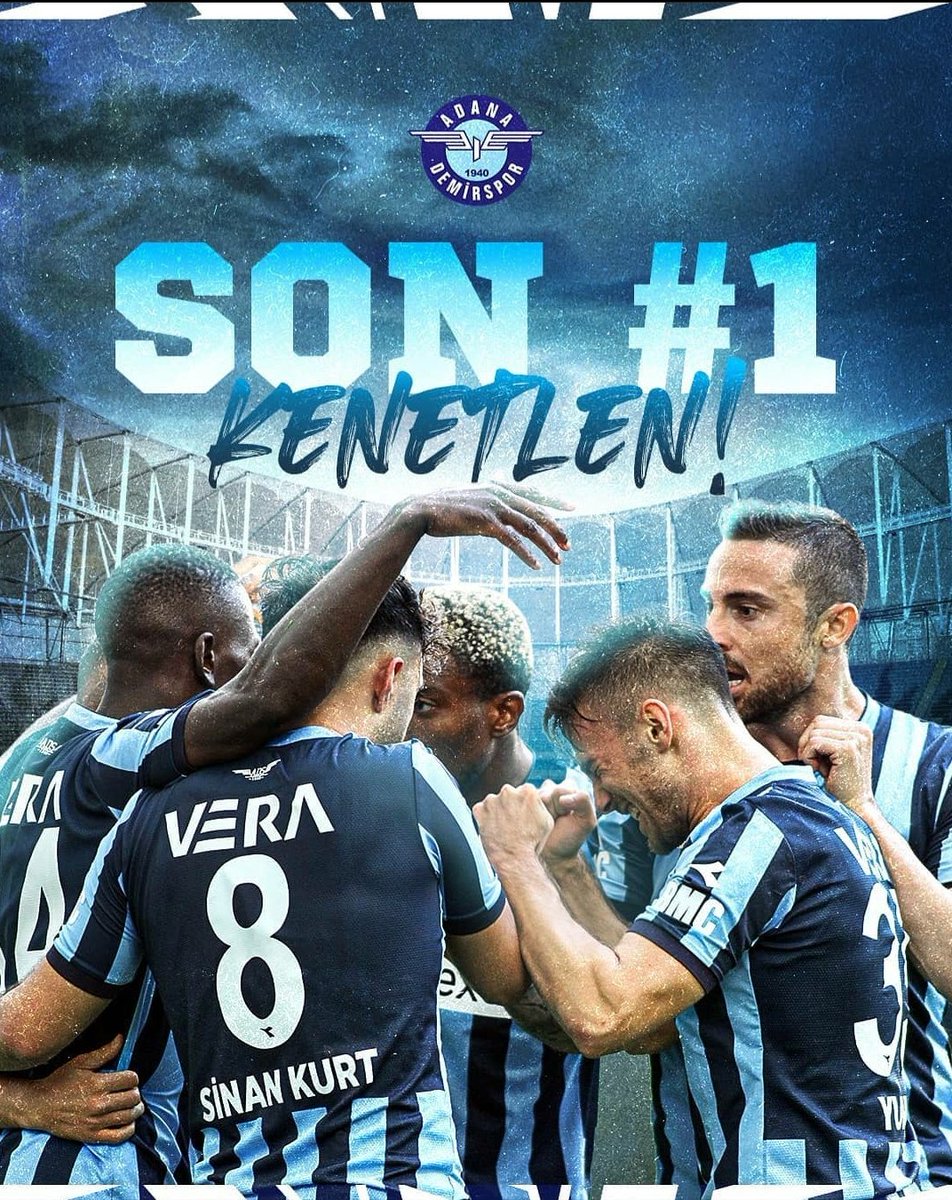 kopcaci1's tweet photo. Francis Ezeh Gökhan İnler le  Semih Volkan Sinan Tarık Camdalla korku salan taraftarıyla yürüyoruz şampiyonluğa #AdanaDemirGeliyor https://t.co/wGfVbjRQYY