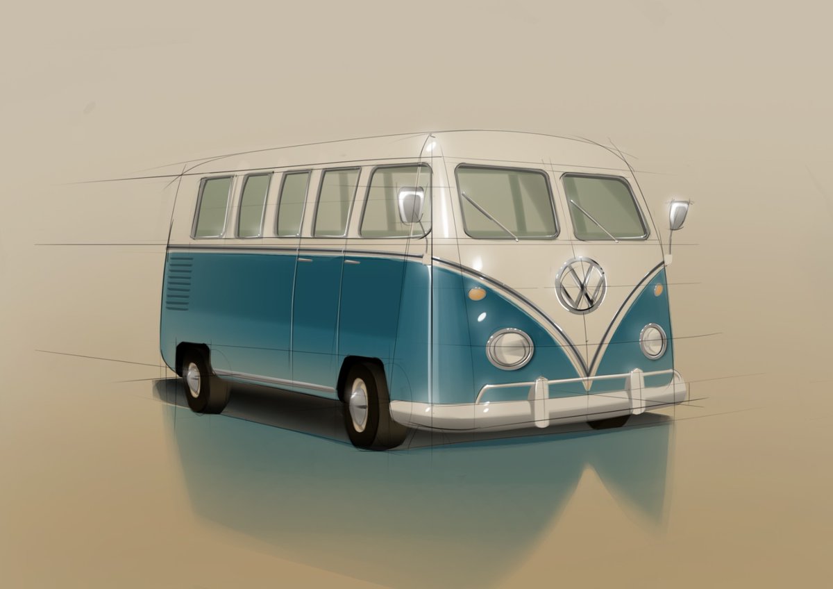 Digital sketching practice. Volkswagen T1

#art #artwork #artist #digitaldrawing  #digitalart  #photoshop #photoshopart #productdesign #productsketch #industrialdesign #designdrawing #designsketching #volkswagen #volkswagent1 #illustration #automotive #automotivesketch #carsketch