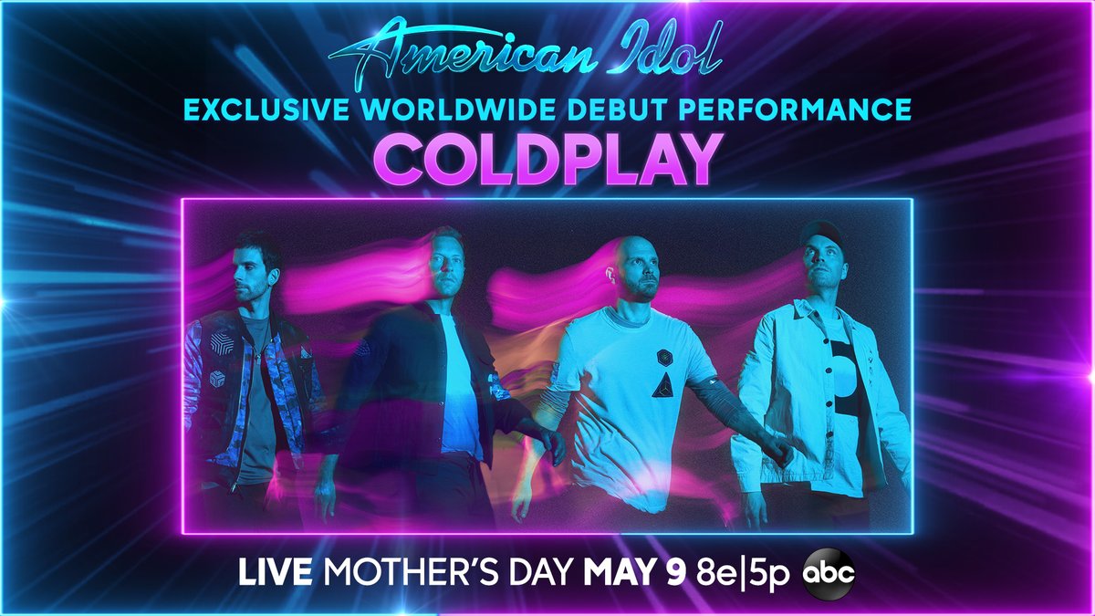 coldplay song on american idol