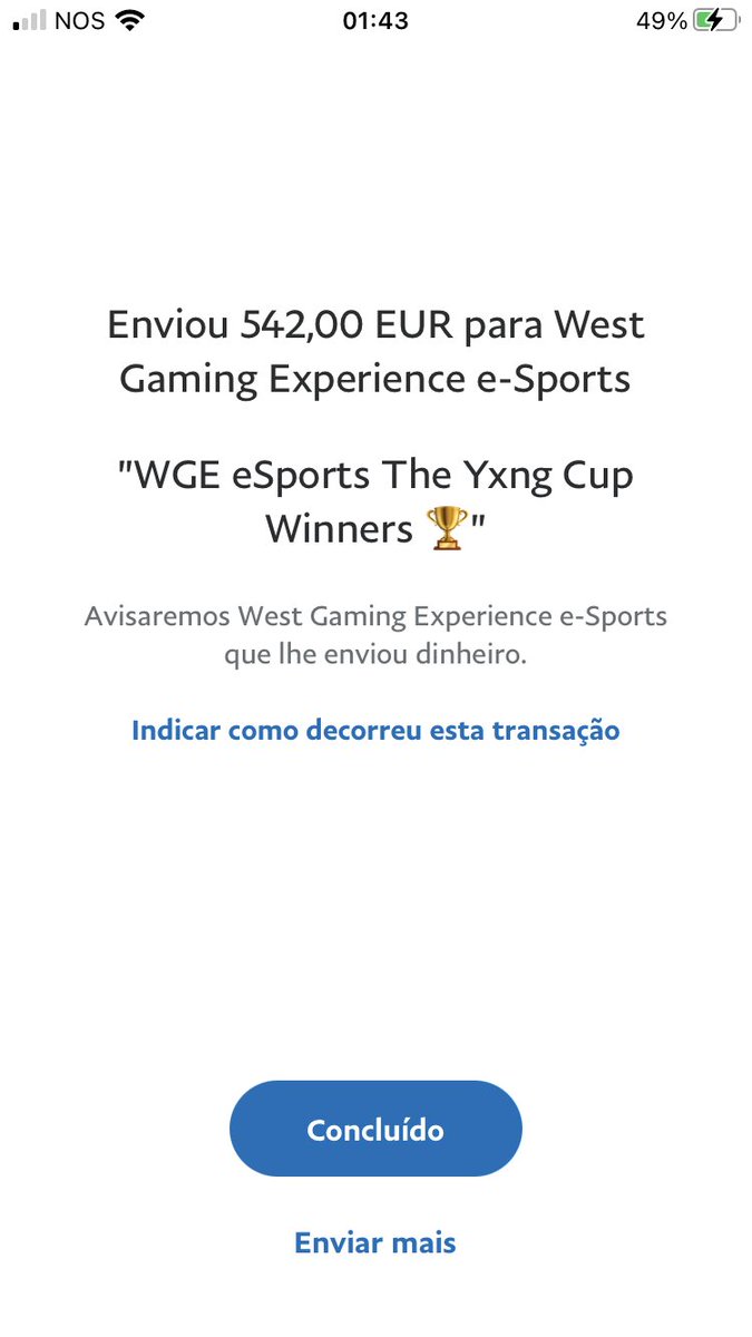 YxngGullas's tweet photo. WGE eSports ๐
542โฌ The Yxng Cup Winners โ
Congrats guys!
@EzMadMonkey
@MarcoSampaio94
@Leaf2950
@FenixJR10
@filipenunes01
@Patriciopt7
@diogo_silva33
@GuiJz12
@Dollmani1
@daniel3lopes
@acosta353
@agsimoesz
@theraminhos
@alex1893_
@ricsvlad
@bernasfigue5
@XoRa35
@Miika__12 https://t.co/KdXbszmtbm