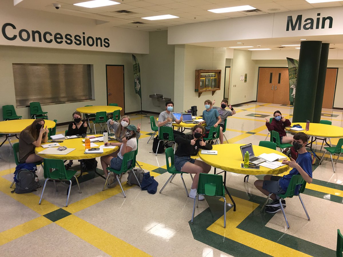 Calculus study party for the AP exam later this week.