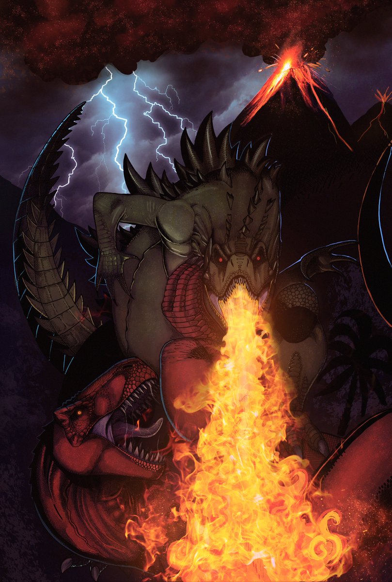 Marvel Godzilla Vs Devil Dinosaur. #marvel. #godzilla. pic.twitter.com/icig...