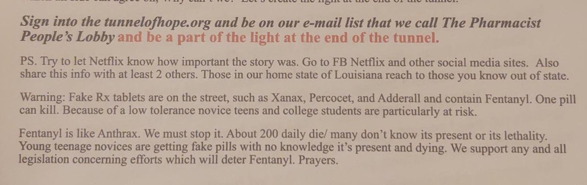 BreatheLoss's tweet photo. Thank you Mr. Dan Schneider, "The Pharmacist," for your time. https://t.co/ytLhX8yCi0
