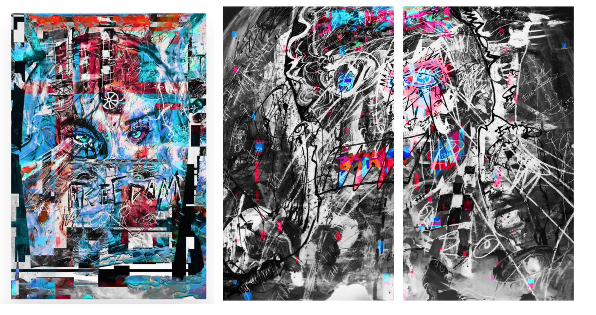 CollinsCustomIP's tweet photo. Fresh #cryptoart by @yusaymon on #SuperRare.
i snagged "Freedom" (left), but the diptych is still available, less than 2 eth
https://t.co/h3nAgvagpC
#NFTs #yusaymon https://t.co/HABjUNtKqS