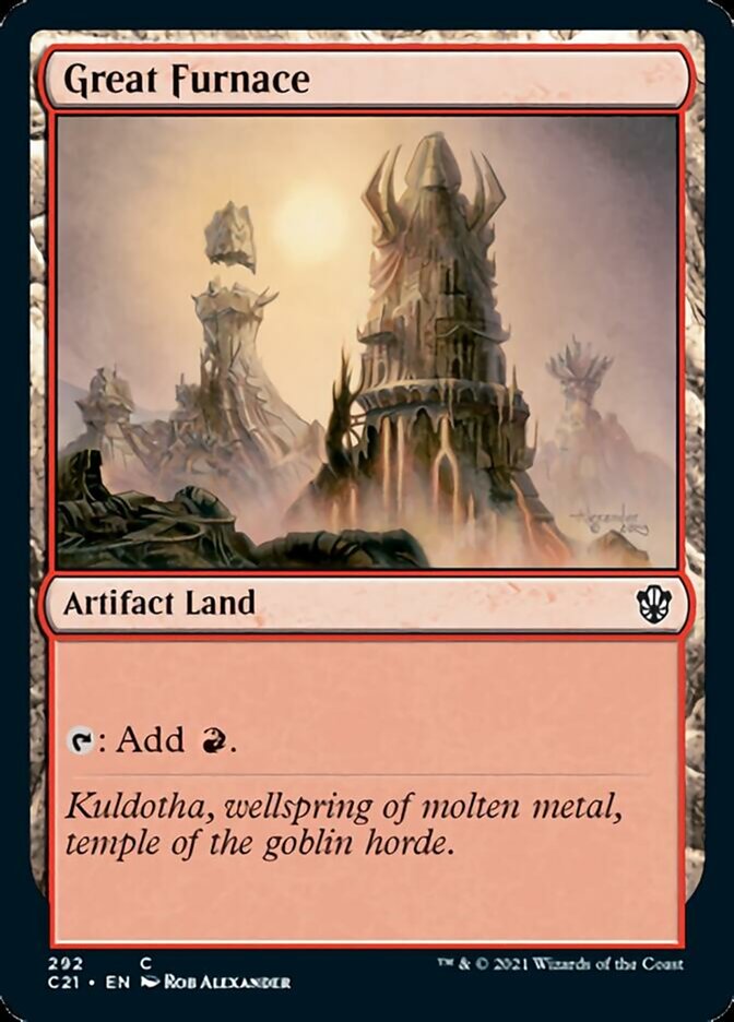 There are artifact lands in a precon and that's awesome. #artshare