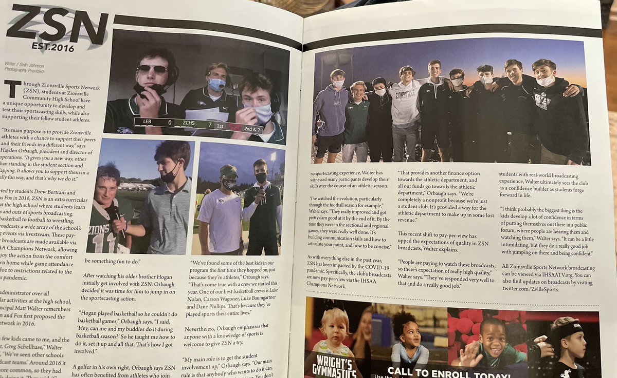 Thank you to Seth Johnson and @atZionsville for the incredible article! Great read! 

townepost.com/indiana/zionsv…