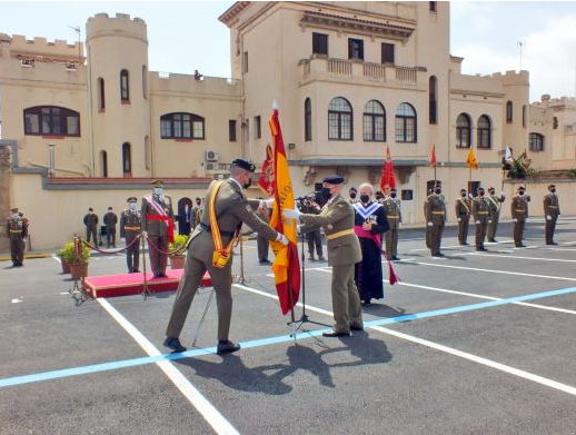 FinabelEAIC's tweet photo. 🇪🇸The JEME presided over the act of #constitution of the 63rd Infantry #Regiment Barcelona, where the music unit was presented with a script #symbolising the constitution of the unit and the #national ensign. @Infodefensa 

➡️https://t.co/hdJy11VBAd https://t.co/ZhjyXUCdKv