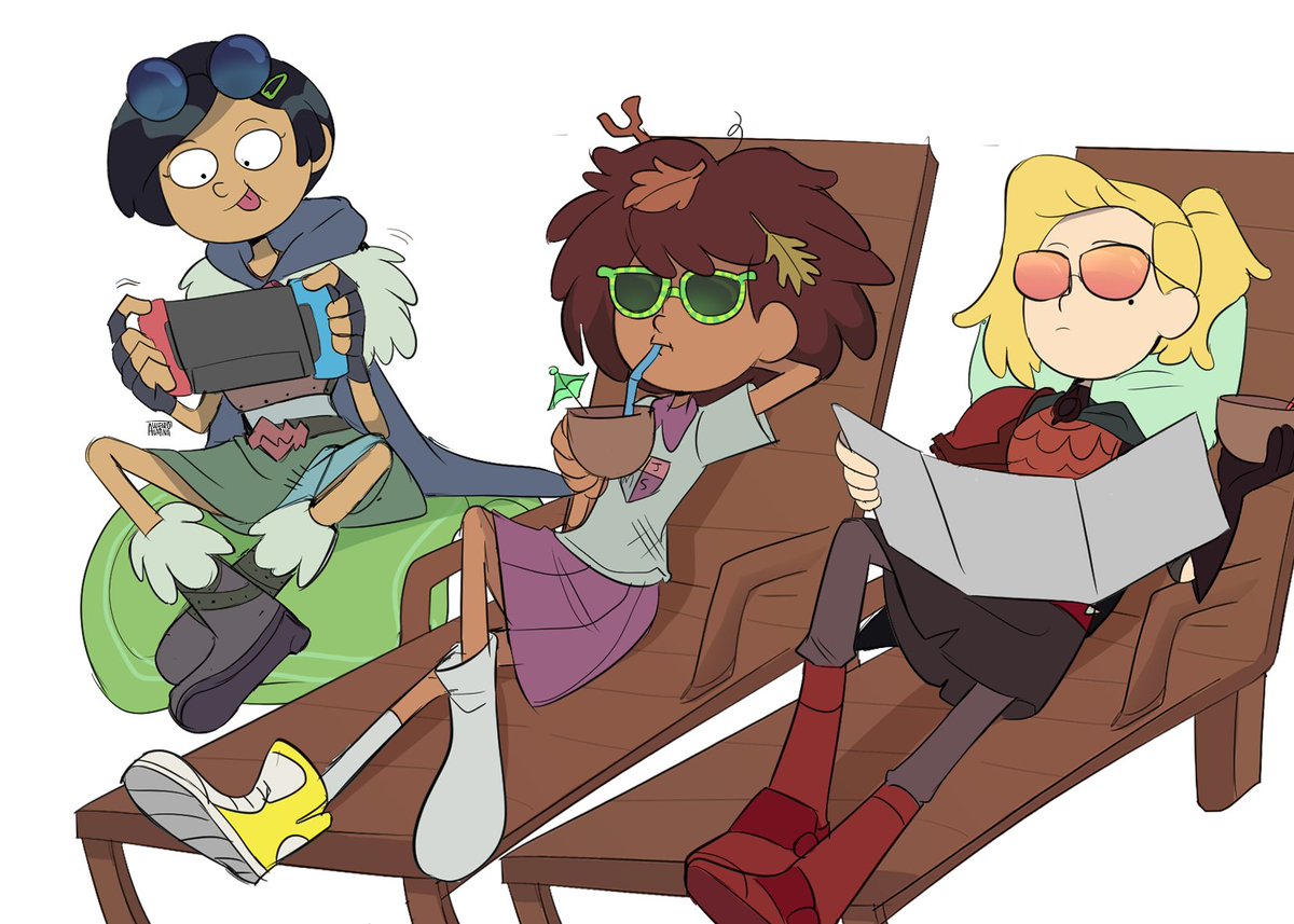 Aweirdlatina's tweet photo. If they can wait, so can we. Watch the episode on the day of premiere, please. That's the best way to support the crew. Remember, May 8.
#amphibia #amphibiasupport #AnneBoonchuy #SashaWaybright #MarcyWu #Spoilersfree https://t.co/9AqiA42znf