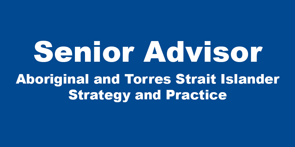 We are seeking to appoint an experienced Aboriginal and/or Torres Strait Islander person as the Association’s Senior Advisor, Aboriginal and Torres Strait Islander Strategy and Practice. More information & how to apply online. Applications close 26 May. atsijobs.com.au/jobs/senior-ad…