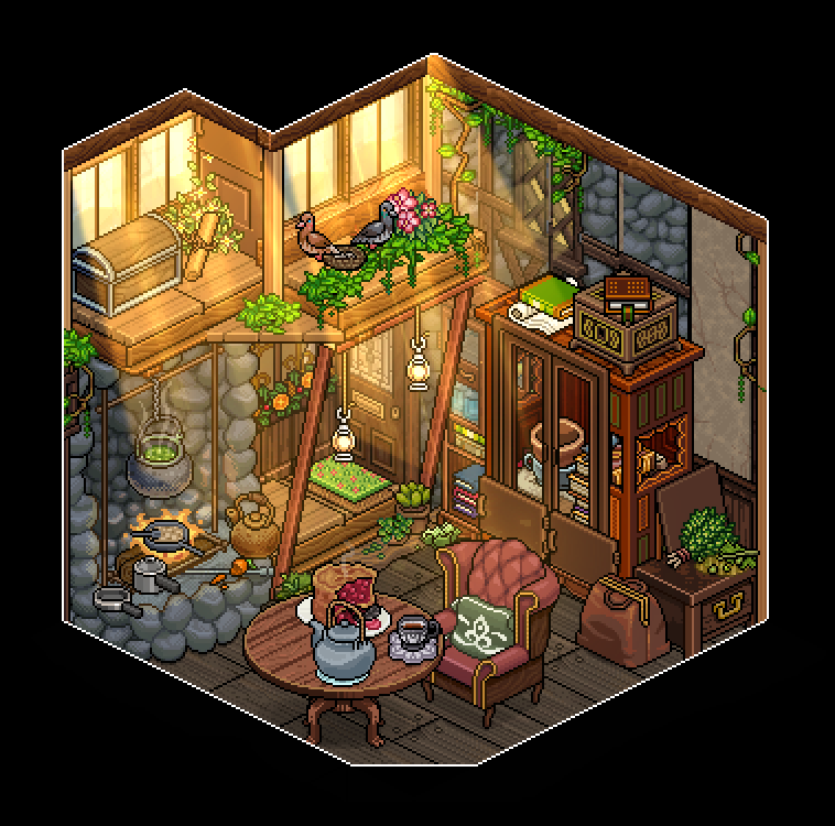 ° Old Kitchen

-I feel super inspired by the amount of wooden furniture there is.