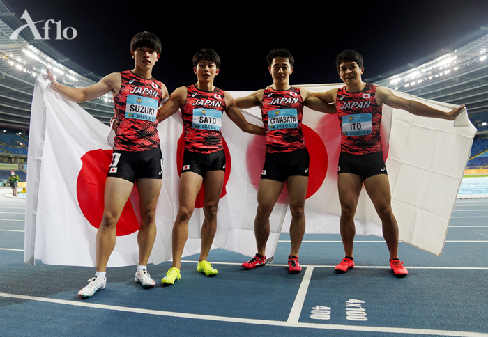 写真 アフロ 陸上 世界リレー 日本が2種目で東京五輪の出場権を獲得 写真 ロイター アフロ No 世界リレー 陸上 日本代表 写真提供アフロ T Co Xt5emj0q65