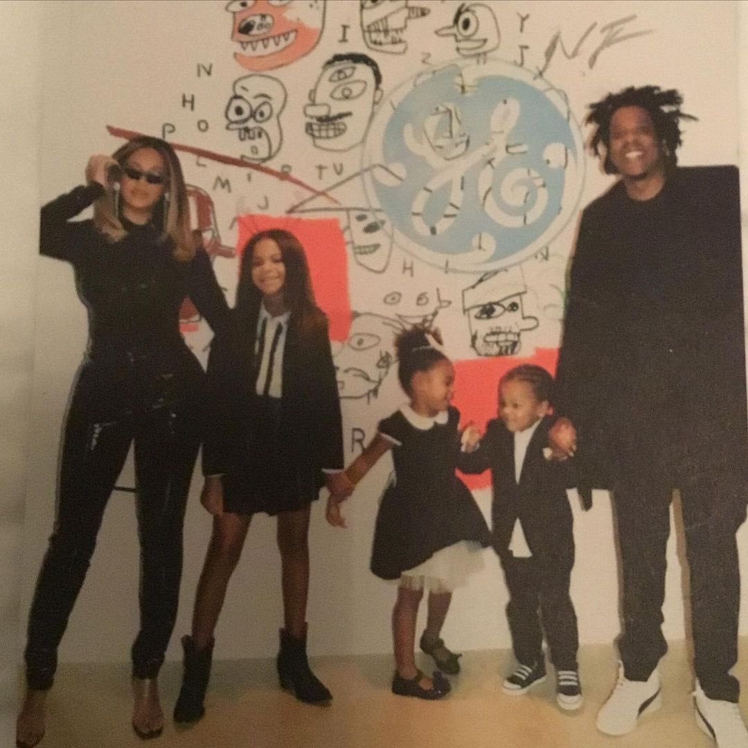 Beyoncé, Blue Ivy, Rumi, Sir e Jay-Z - Foto: X