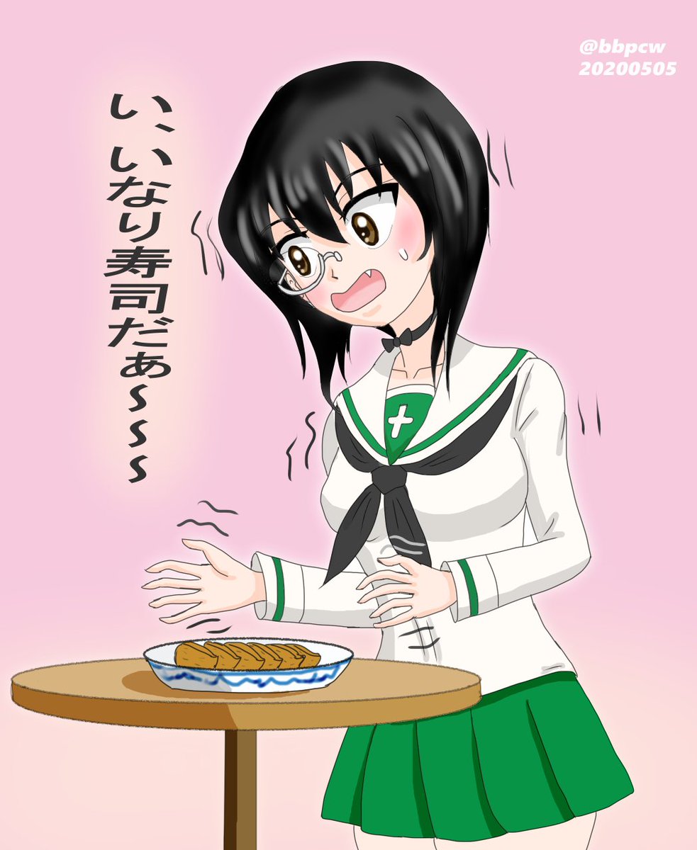 そろそろ桃ちゃんの誕生日ですね ガルパン 単体凡人dxビバ のイラスト