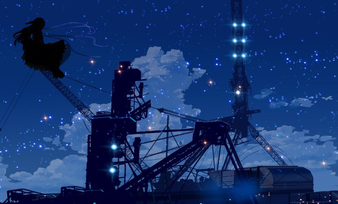 「送電線 星空」のTwitter画像/イラスト(新着)｜4ページ目