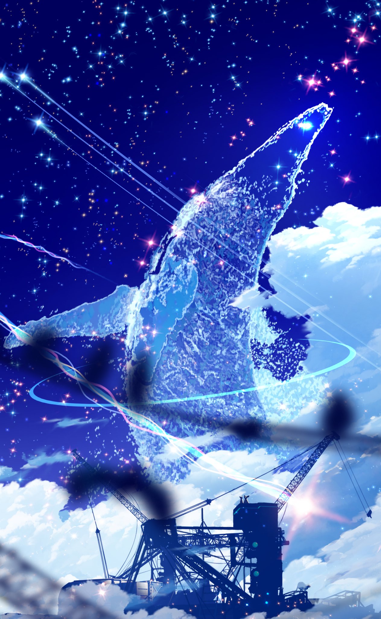 Twitter 上的 まころん ネップリ販売中 東京展10 7 14 ゴールデンウィークsns展覧会 クジラ座流星群 空をテーマに今回描いてます 素敵なタグありがとうございます T Co Rozrriygpa Twitter