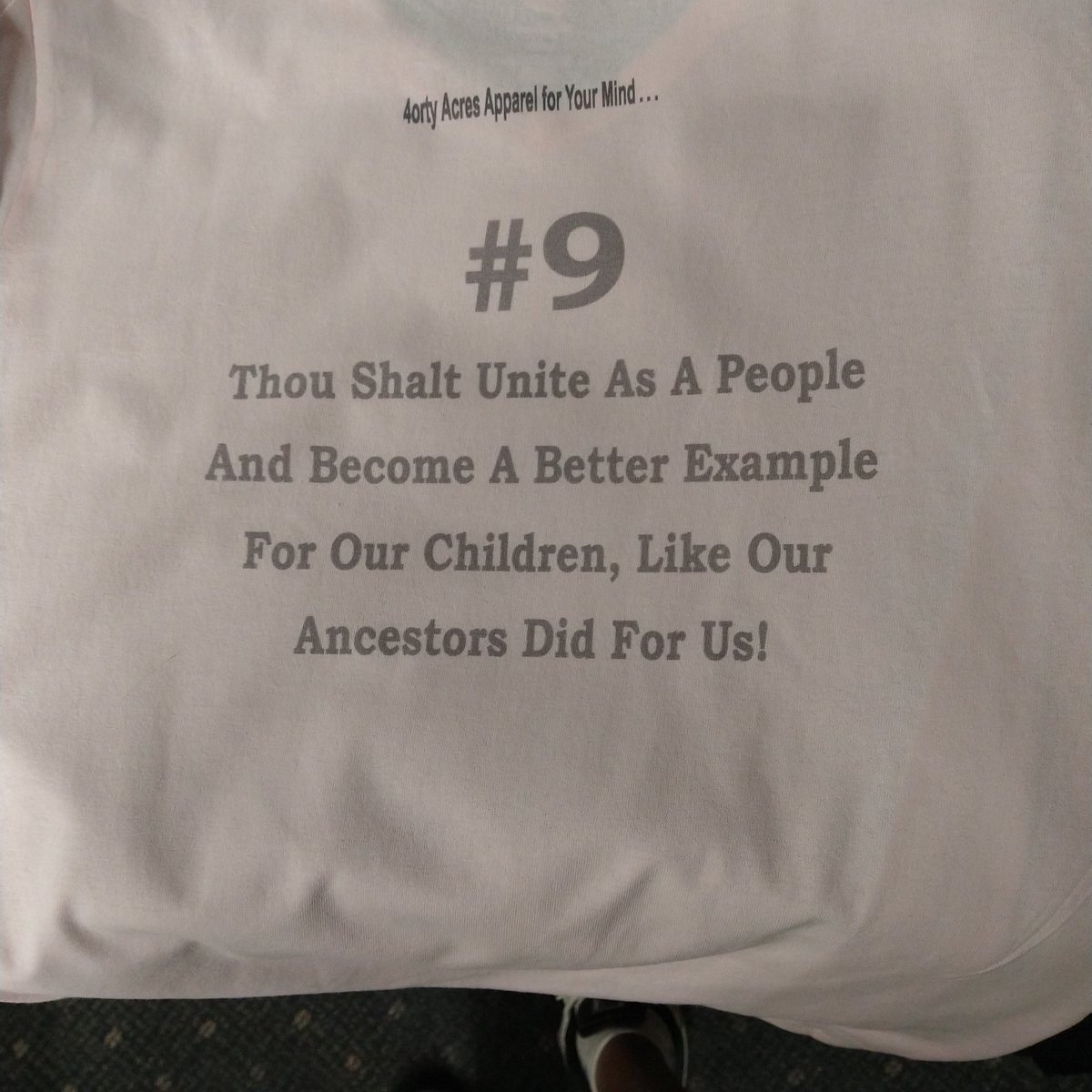 Rep4orty's tweet image. 4ortyacresapparel.com Come join the movement for change!