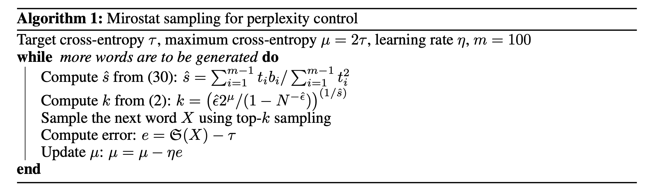 Sean Welleck Mirostat A Neural Text Decoding Algorithm That Directly Controls Perplexity Iclr By Sourya Basu Et Al Dynamically Adjusted Top K Sampling Method That Decodes Sequences With A Specified Perplexity T Co 1kbufehm0c