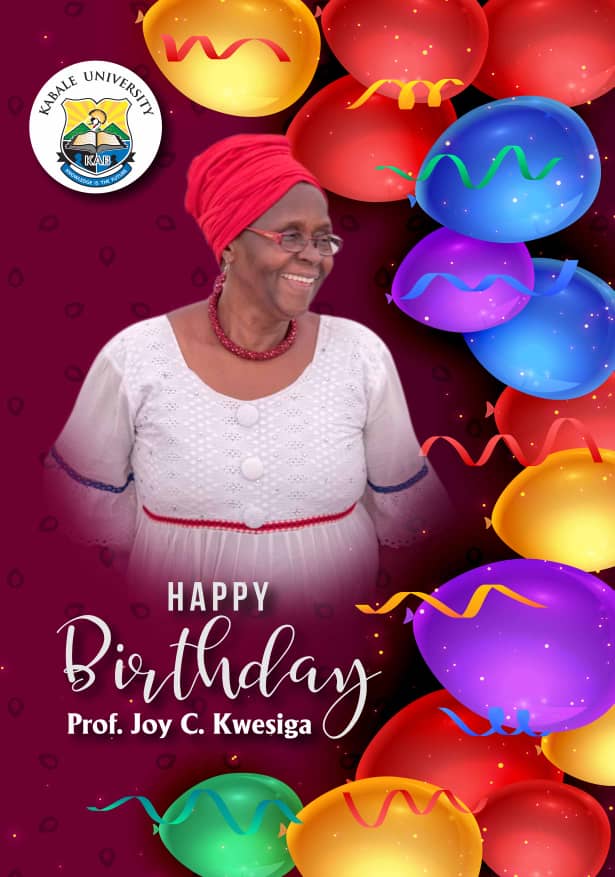 It is our Vice Chancellor's birthday, lets sing for Joy!