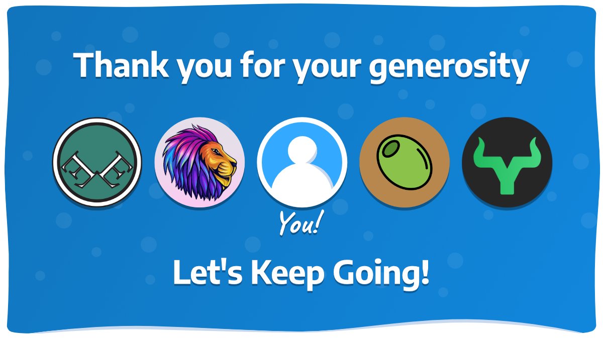 We reached our goal of 100 AVAX in just two hours thanks to our great Avalanche DeFi community! Thank you to these projects that helped support the cause. You are amazing.

Let's keep the donations snowballing for a stretch goal of 500 AVAX+