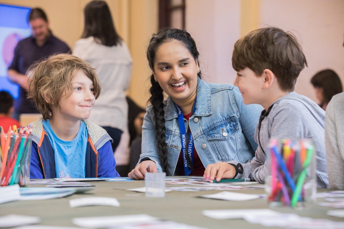 MonashEducation's tweet image. Our Little Food Festival pop-up was buzzing about #food and #sustainability as part of @melbknowledgewk. Thanks to @deanaleahy @KarenMarangio @MandiB_MonashEd and our #PSTs for lending their expertise to this great #collab with @sandrodemaiofdn @monashada @FedSquare.