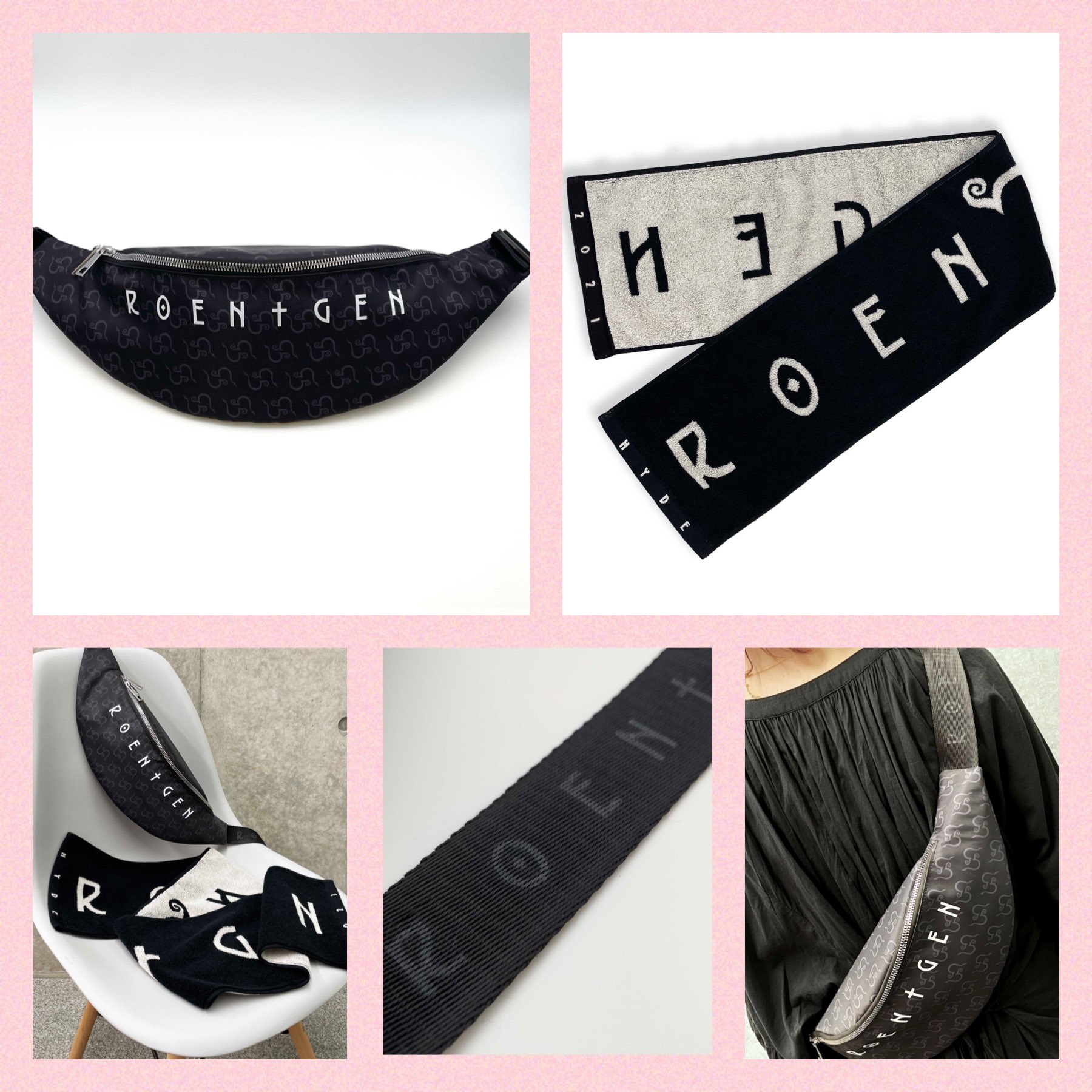 HYDE レントゲン ROENTGEN 新品♪ボディバッグ&タオル ツアーグッズ Hyde على X:
