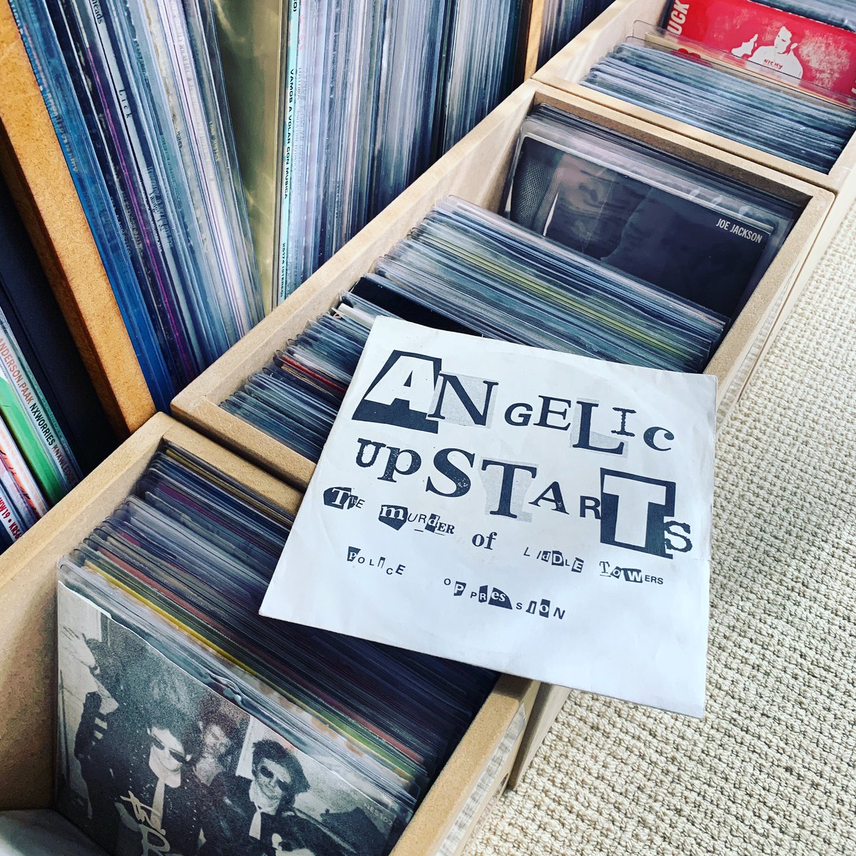 Who killed Liddle… #vinylcommunity #45rpm #punkvinyl #angelicupstarts