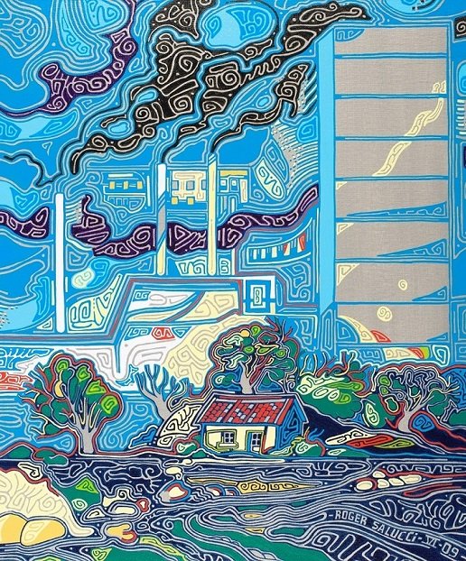ROGERSALUCCI's tweet image. Roger Salucci : &quot;La banlieue pousse la campagne