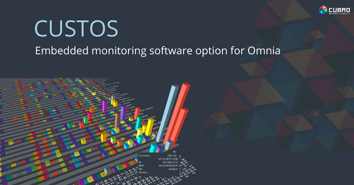 CubroNV's tweet image. Starting the month with the launch of our new product #Custos, an embedded monitoring software option on Omnia that provides a comprehensive view of your network and its behaviour. Curious to learn more? Check this link cubro.com/en/products/so… #networkmonitoringsoftware