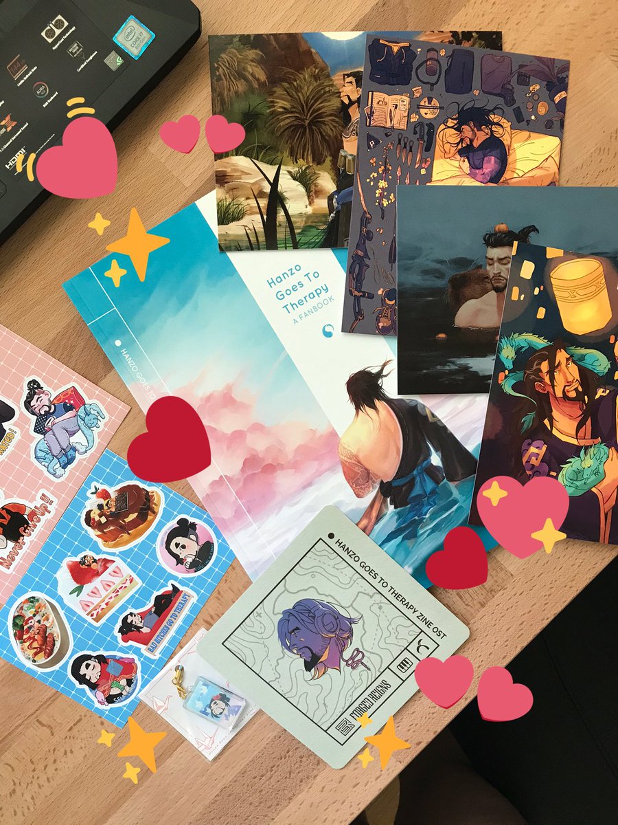 when i tell you i screamed @hnzotherapyzine - HE FINALLY CAME!!!😭🙏💘💖💓💕 This is an absolutely gorgeous book ohmygosh,,, just holding it in my hands feels unreal! Also all the artists who contributed did such lovely illustrations too im in tE A RS🥺👉👈💘❤️💓💖