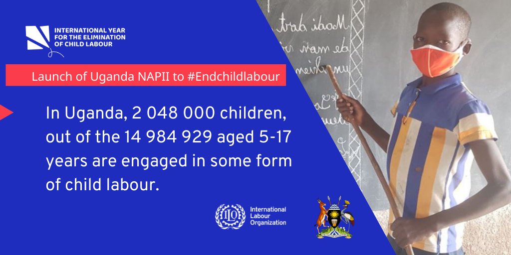 Mglsd_UG's tweet photo. The #Uganda #NAP2 seeks to create an enabling environment for the prevention, protection, rehabilitation, & reduction of the risk of children withdrawn from #childlabour from being pushed or pulled back into #childlabour #EndChildLabour2021 https://t.co/ZioWrDuMjT