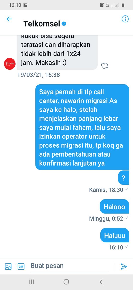 jeps_rahmat's tweet photo. @Telkomsel ga habis pikir, koq menghadapi pelanggan koq kayak gini yaaa https://t.co/PsDm8R68mA