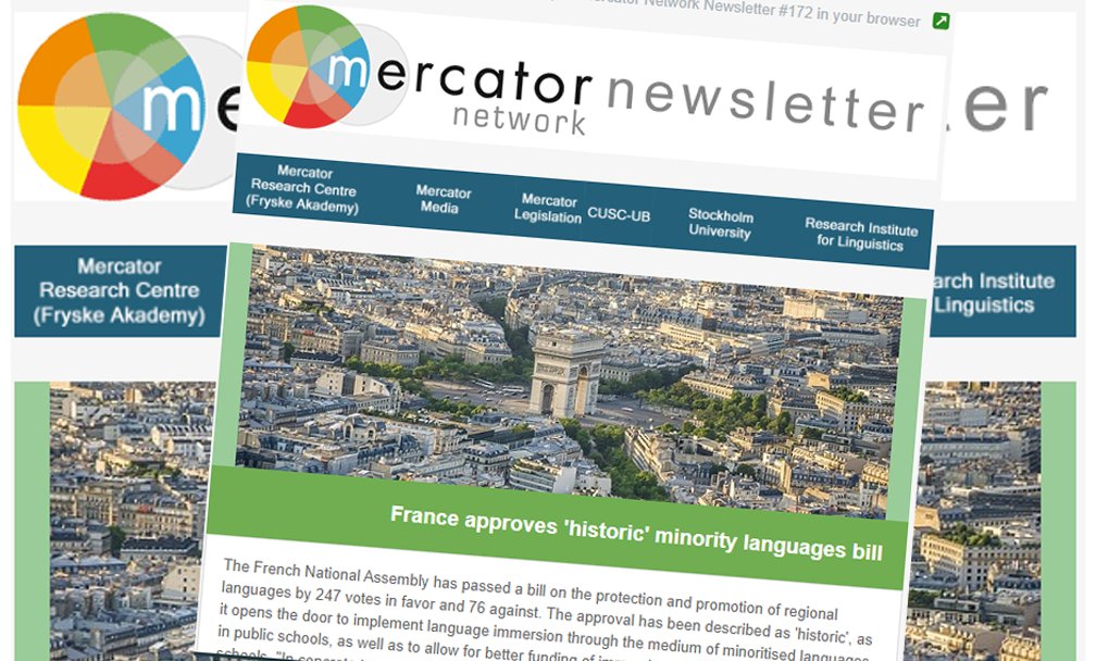 The Mercator Network Newsletter #172 is out! With news about a 'historic' minority languages bill in France, new ECRML reports, @CnaG challenging the NI Executive, webinars from #VirtuLApp and @EnropeProject, and more!
mercator-research.eu/newsletter/new… @mercatornetwork #multilingualism