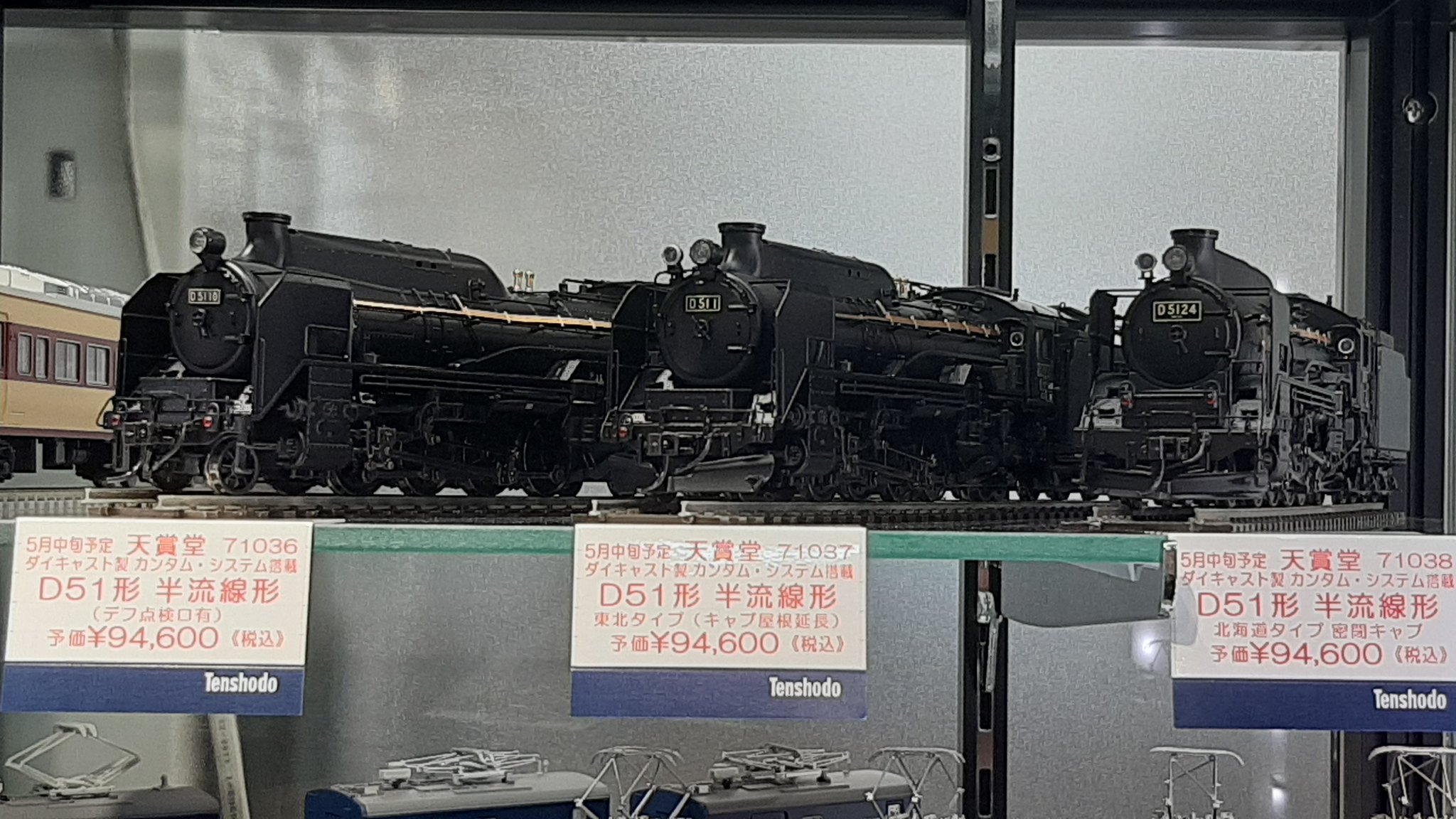 ユナイテッドトウキョウ 天賞堂 Tenshodo D51 形蒸気機関車 半流線形