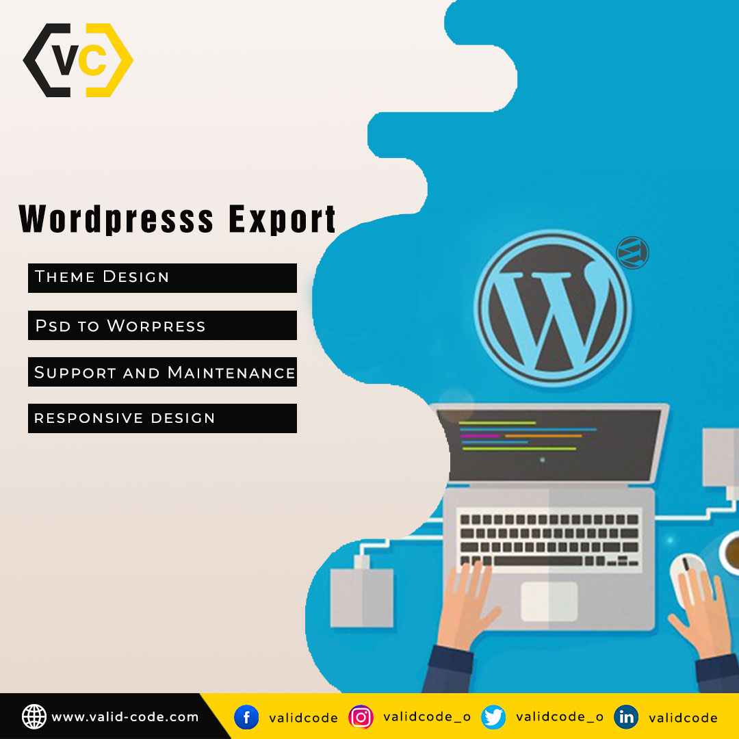 TechmartVc's tweet photo. Wordpress Export
#vctechmart
#webDevelopment
#WordPress #BlogWebsite #WordPressWebsite #PHP #androidapp #iosapp #seo
#wordpresswebsitetoapp #wordpressdesign #wordpressblog #wordpressplugin https://t.co/GQahF3NhCb