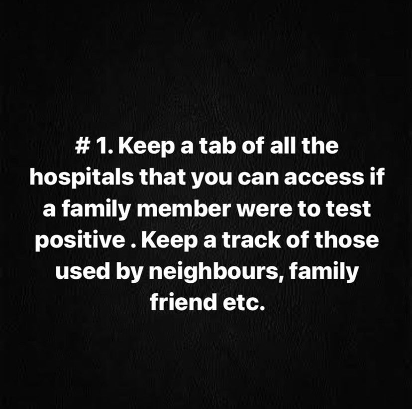 I am using my time in hospital waiting areas to share what I learnt as a caregiver to two #CovidPositive family members in the hospital . Hope this helps. Planning with Family: instagram.com/p/COXHdjZJnyi/…