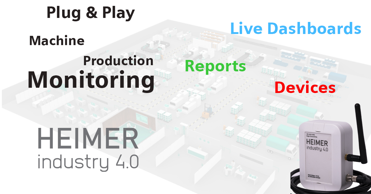0Heimer's tweet image. Production &amp;amp; Machine monitoring solution 
- Idle / Running / Stop Times
- Production Volume
- Production Speed
- Fault Monitoring