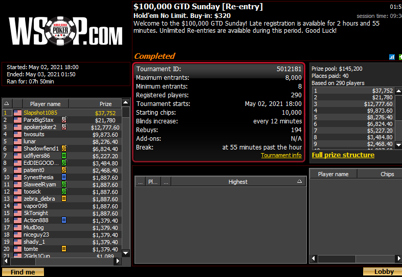 GameofEdges's tweet image. It has been an unreal last couple of months.  Took down the WSOP Sunday Major for my biggest score to date!