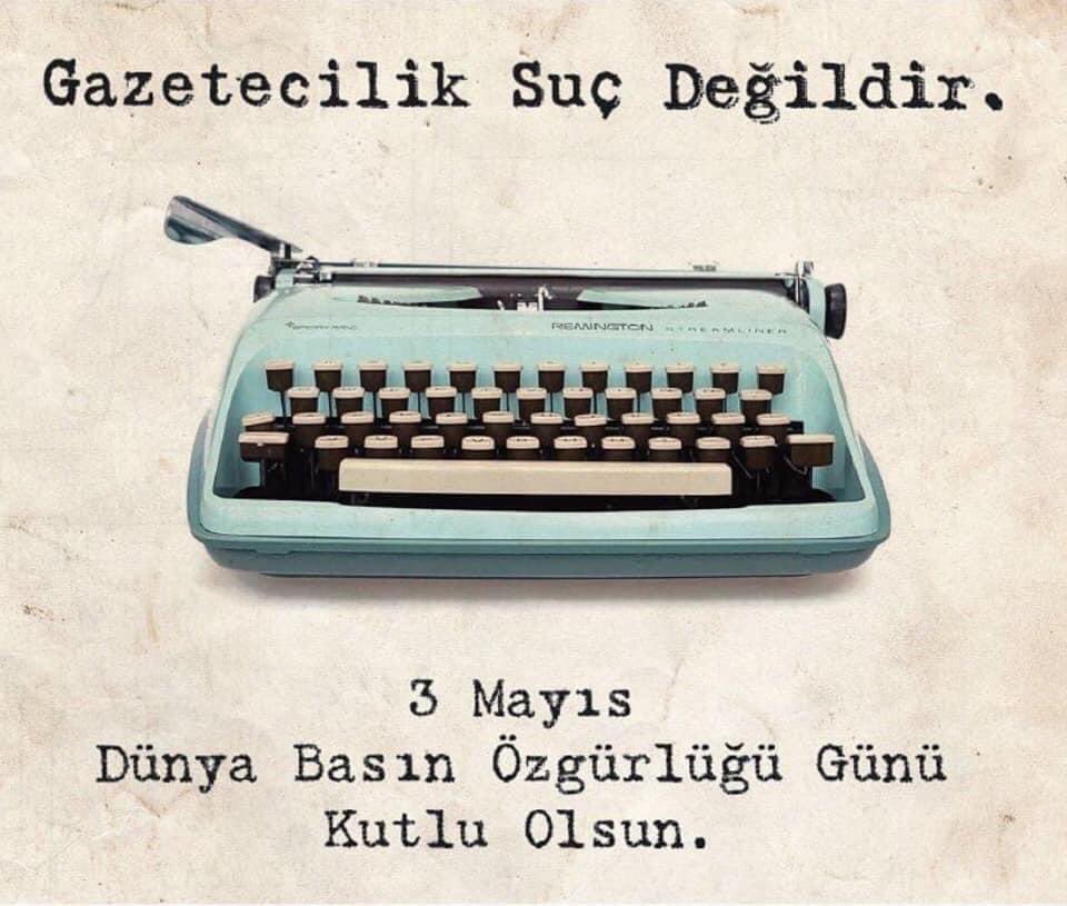 Gazeteciler, kanunun ve umumun menfaatlerinin aksine muamelelere şahit ve vakıf oldukları takdirde gerekli yayında bulunmalıdır. 

Mustafa Kemal ATATÜRK 

#3MayısDünyaBasınÖzgürlüğüGünü ✌🏻