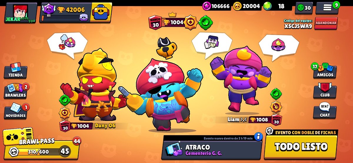 Ahora si, fin de tempo 42k🥳🥳
Después de tanto push viene descanso 😴😇
Le agradezco a todos los que me ayudaron a llegar aqui🤑🤑