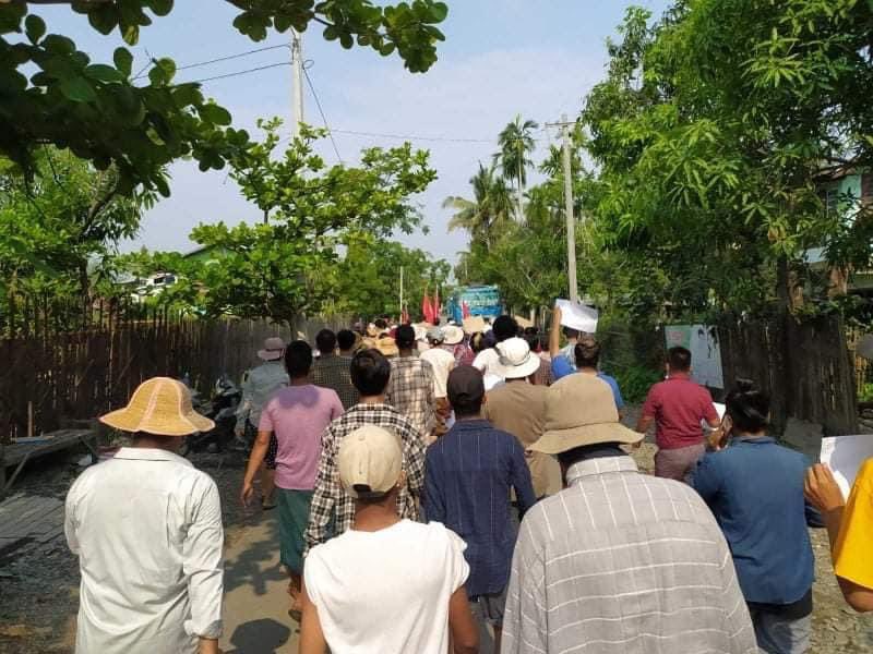 Anti-Coup Protesters in KALAY, Sagaing Region take to the streets despite brutal oppressions by MAL-led SAC Terrorist Group

#May3Coup #WhatsHappeningInMyanmar #MilkTeaAlliance