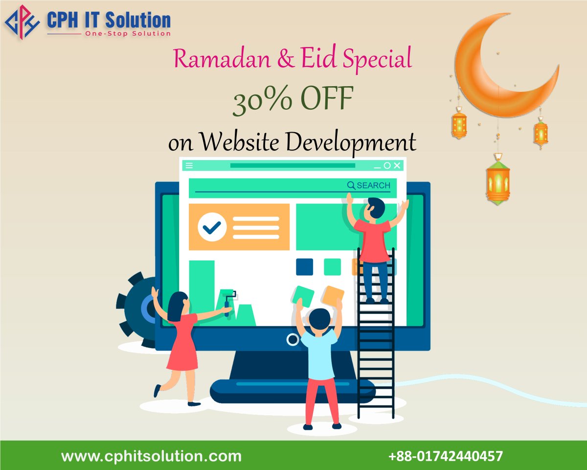 cph_it_solution's tweet image. In this #lockdown get your #business to your targeted customers. Make professional #websites at a decent price for your business. To know more call at 01742440457 (WhatsApp) or visit our website cphitsolution.com