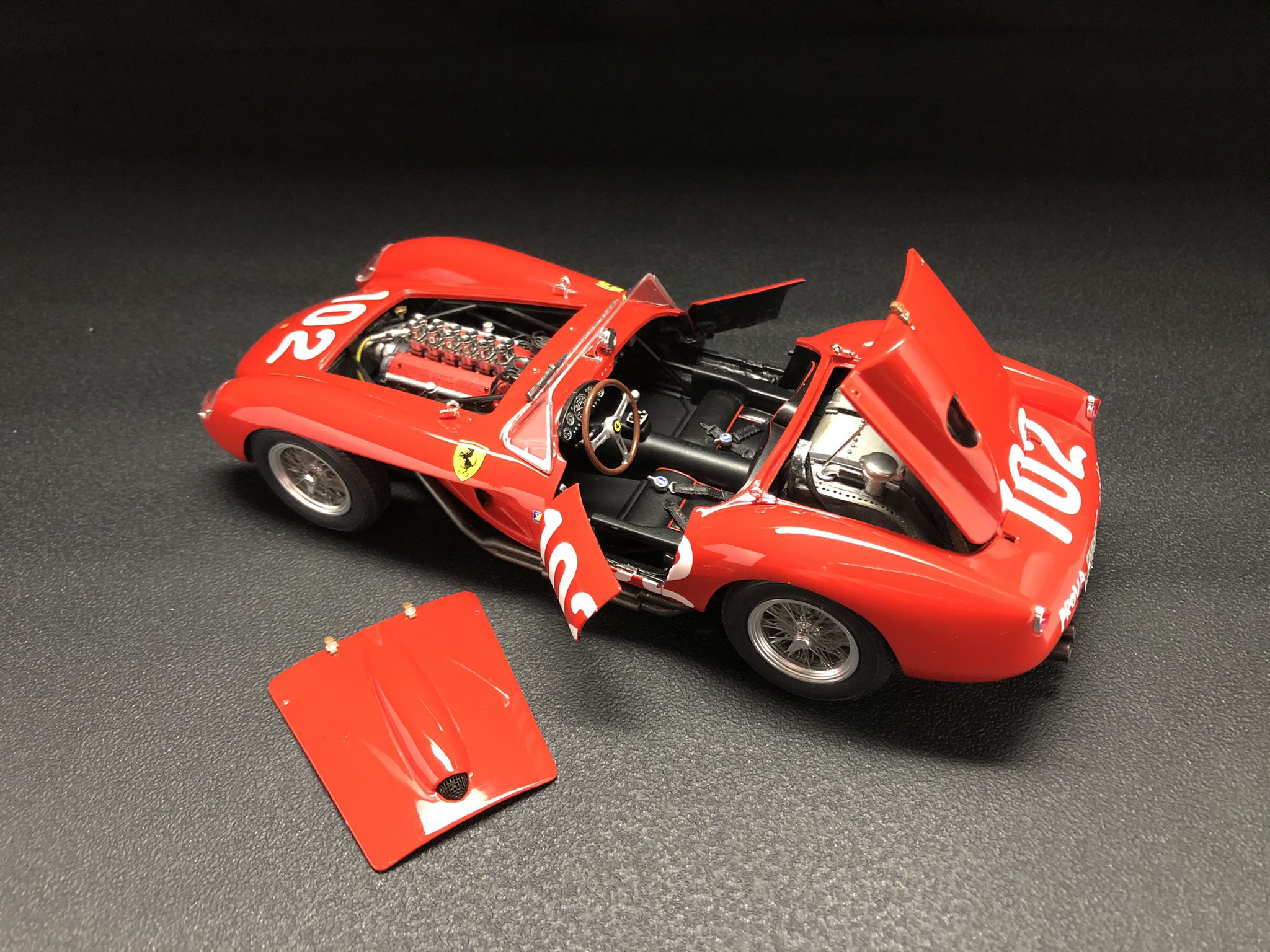 1/24 フェラーリ 250テスタロッサ「シャーシNo.0714TR」 | 鉄道