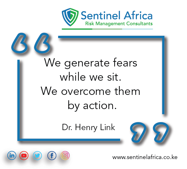 SentinelAfrica's tweet photo. #MondayMotivation
Good morning,
Fear is the only thing that creates a barrier in our mind, actions can only help you chase the fear. So, face that fear again &amp; again till you are not bothered by it!
Happy new week &amp; a happy new month!
#QuoteoftheDay #HenryLink #BeTheSentinel https://t.co/kAA7llWl9N